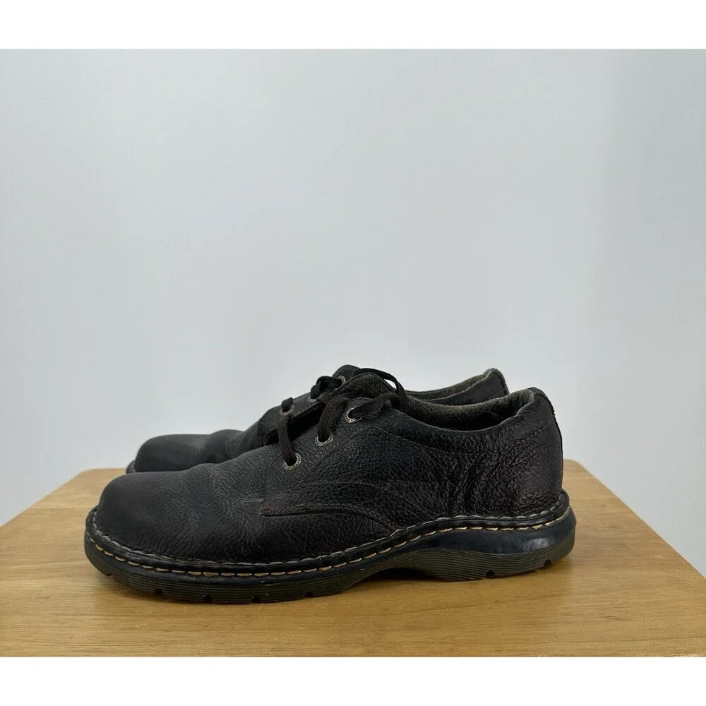 Dr. Martens Ordell Mens Size 10 Brown Gum Casual Classic Leather Oxford Shoes